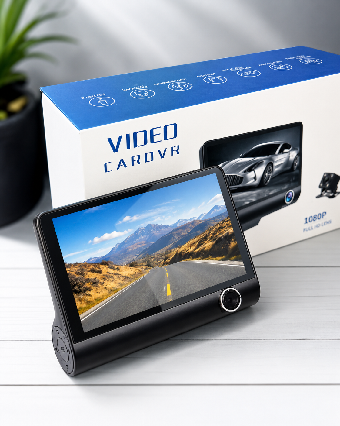 Protege Tu Vehículo 24/7 Con La Cámara DVR 3 Lentes Más Completa De Colombia